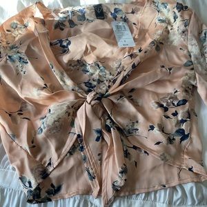 Windsor Satin tie top